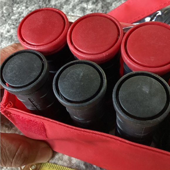 Remington Compact Ceramic Ionic Hot Rollers Curlers Travel Set of 10, 2 Sizes - Picture 2 of 5